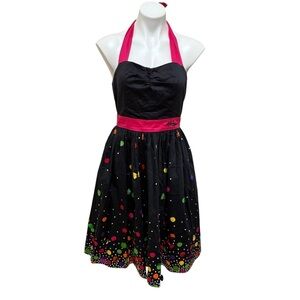 Disney Dress Shop Minnie Mouse Rock The Dots Dress dapper size medium tradwife